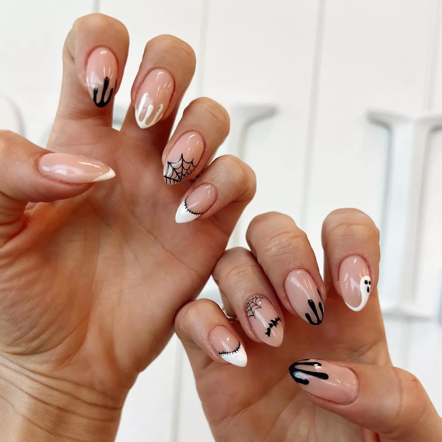 Unha Decorada Jardim Encantado