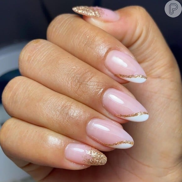 Unha Decorada Almond