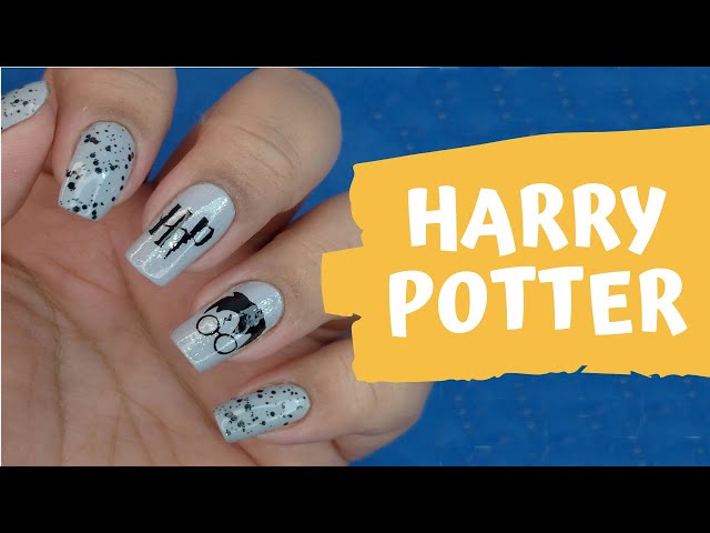 Unha Decorada Harry Potter