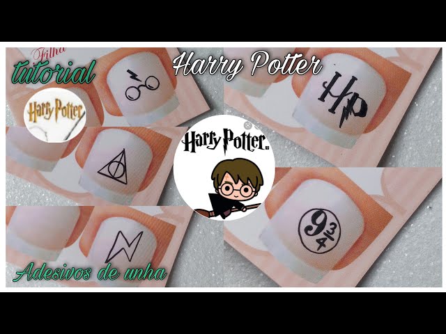Unha Decorada Harry Potter