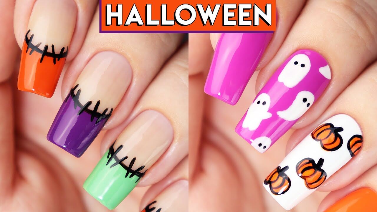 Unha Decorada Halloween
