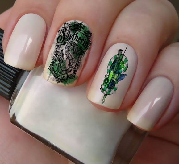 Unha Decorada Harry Potter