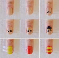 Unha Decorada Harry Potter