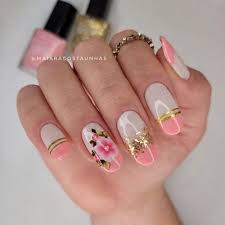 Unha Decorada Com Glitter