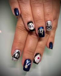 Unha Decorada Harry Potter