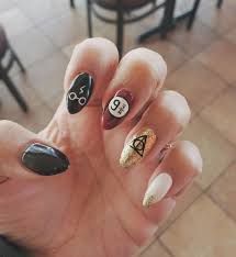 Unha Decorada Harry Potter