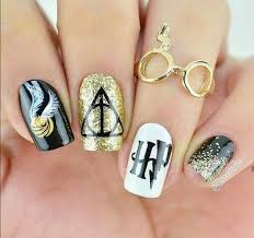 Unha Decorada Harry Potter