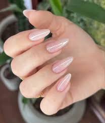 Unha De Gel Decorada Delicada Redonda