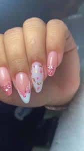 Unha Decorada Jardim Encantado