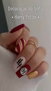 Unha Decorada Harry Potter