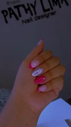 Unha Decorada Jardim Encantado