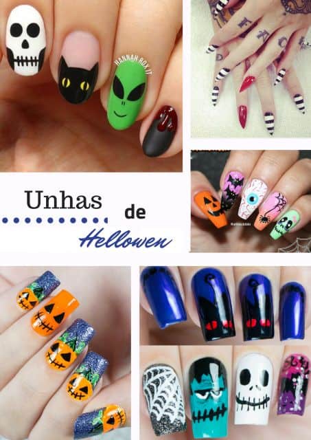 Unha Decorada Halloween