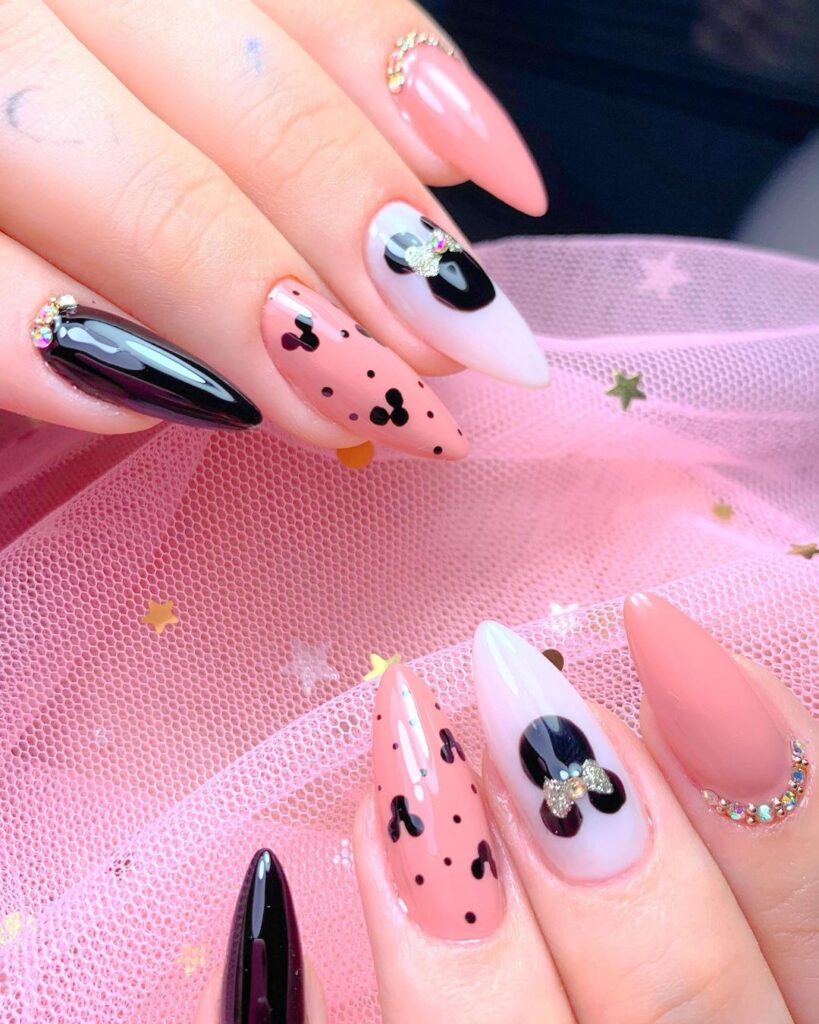 Unha Decorada Minnie