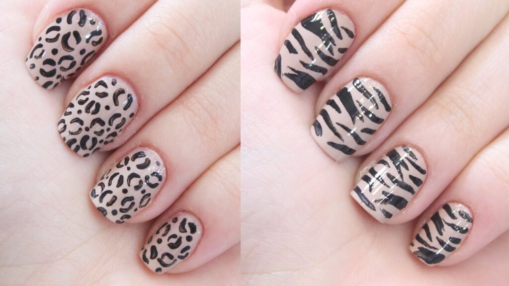 Unha Decorada Zebra
