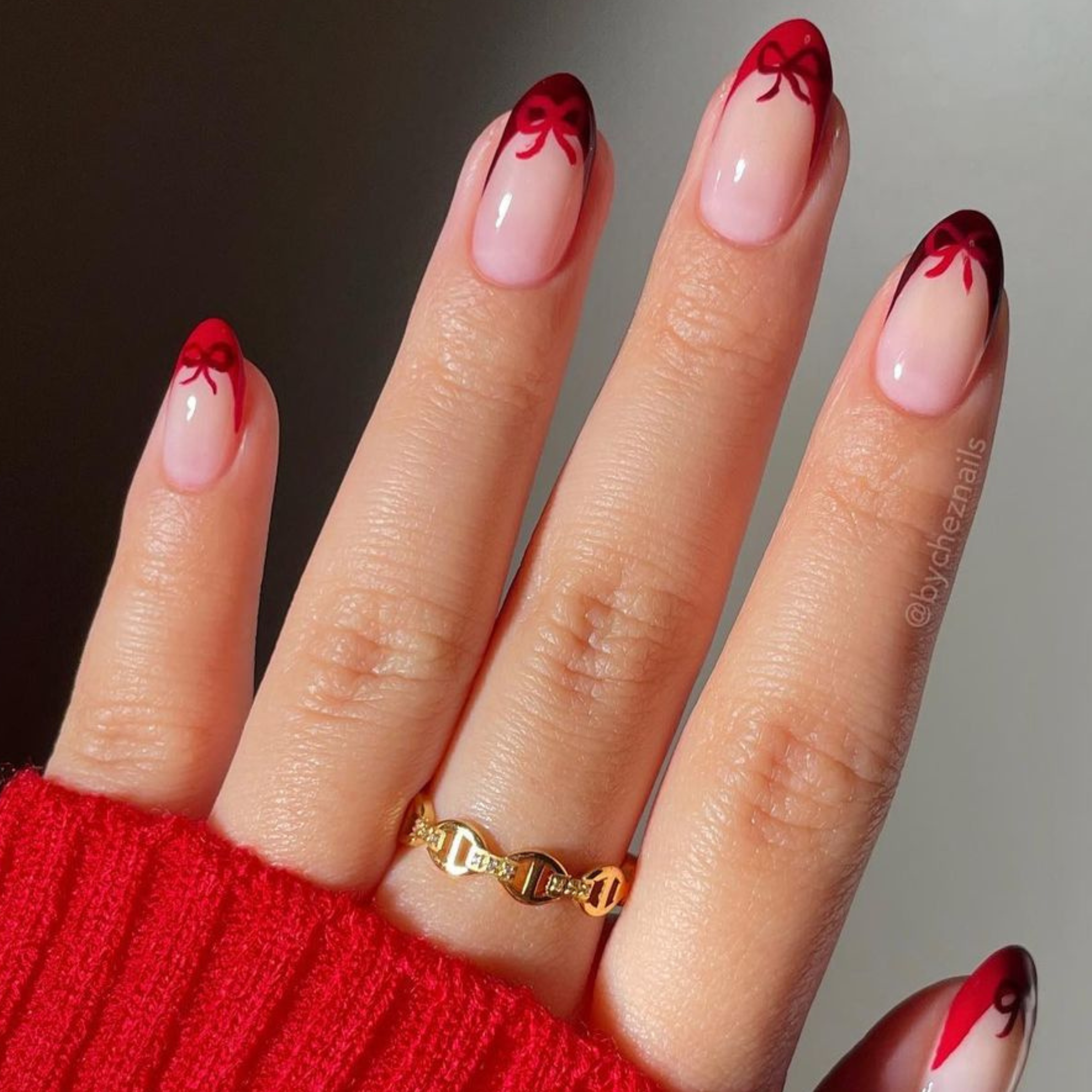Christmas and New Year nail art 2025