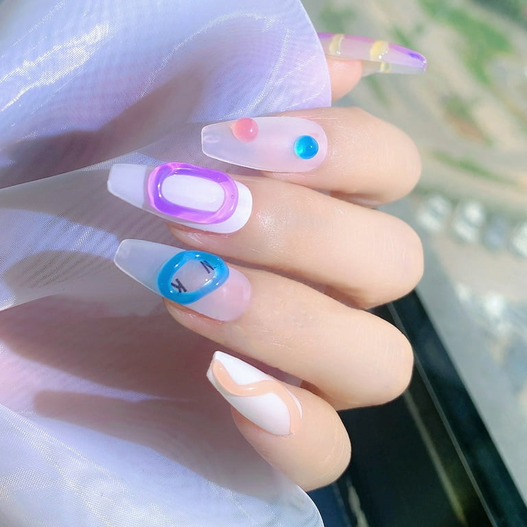 Types of Colored Nail Art