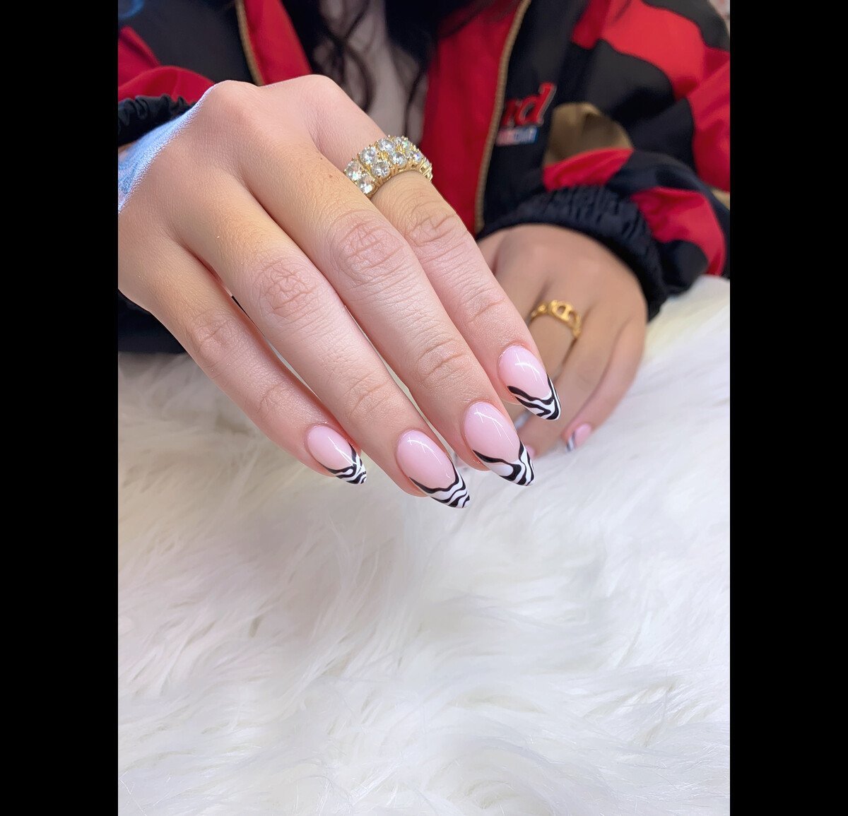 Unha Decorada Zebra