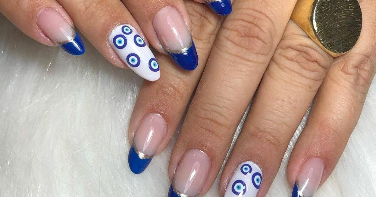 ideias de unha decorada simples