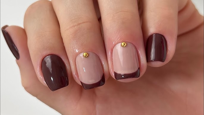 ideias de unha decorada simples