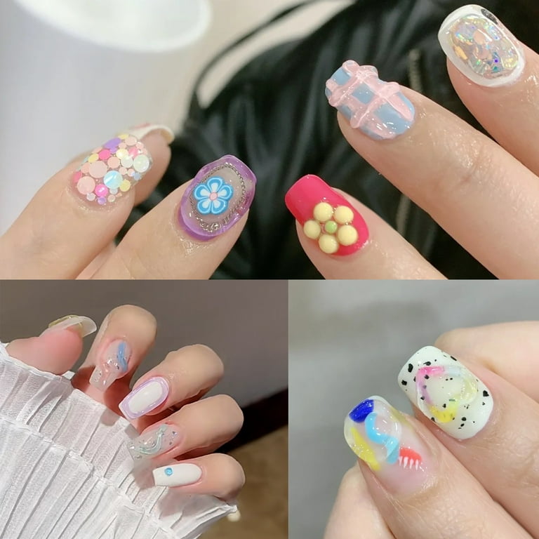 Types of Colored Nail Art