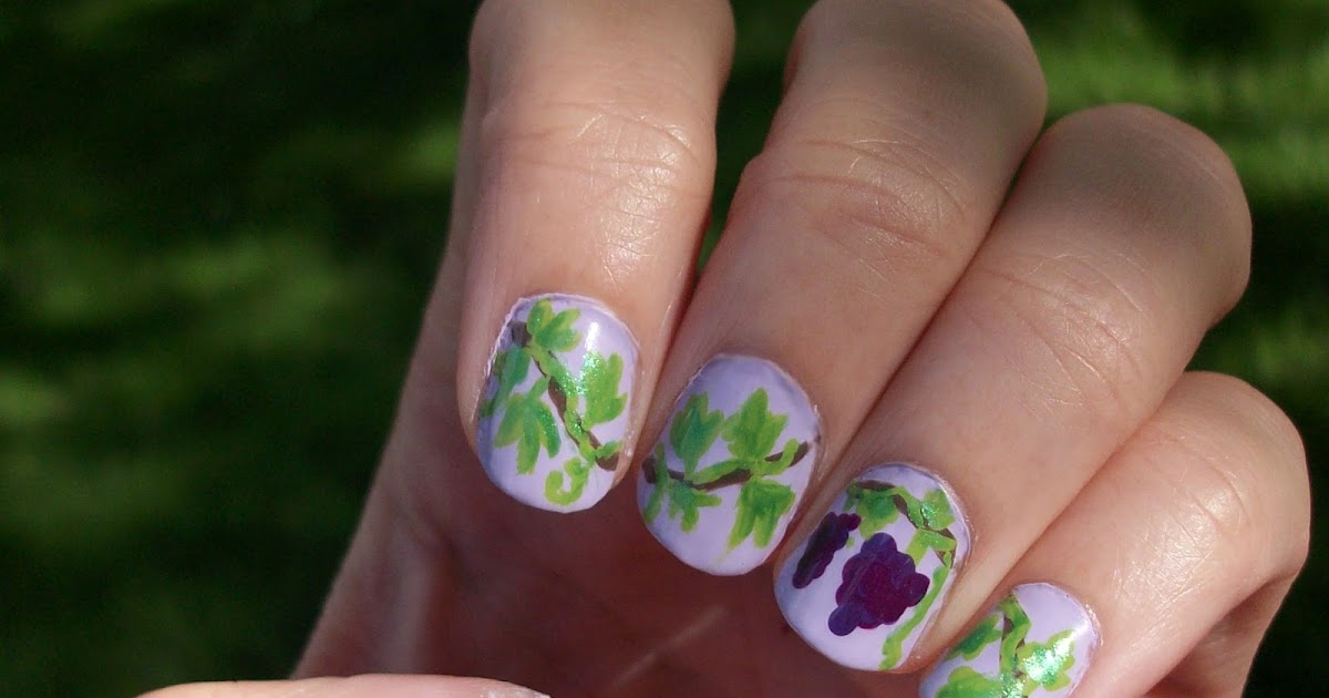 Grape Nail Art