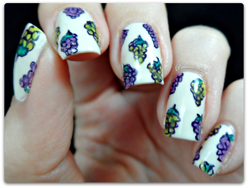 Grape Nail Art