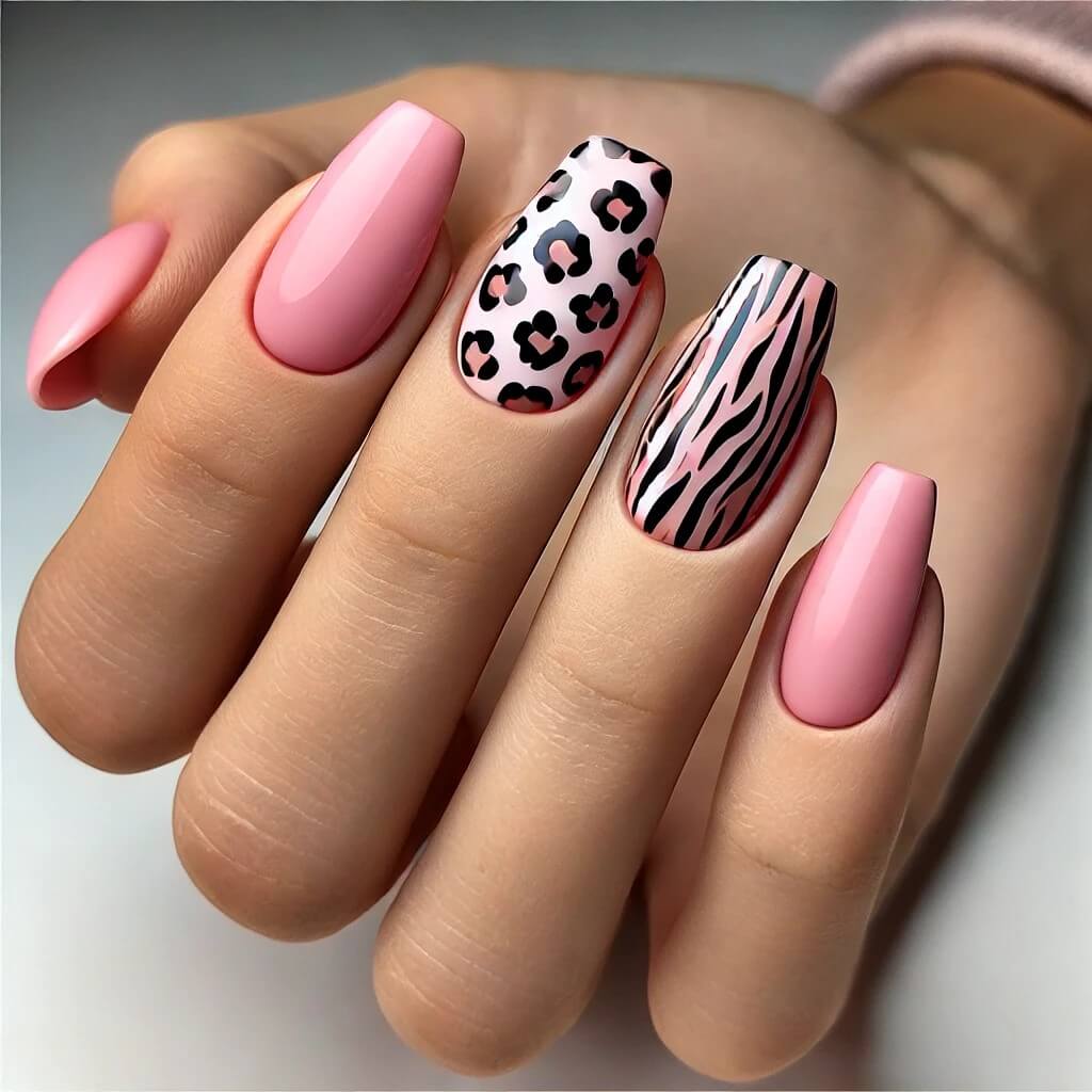 Unha Decorada Zebra