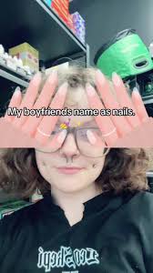 nail art with boyfriend