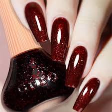 wine nail art