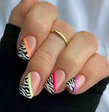 Unha Decorada Zebra