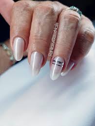 mother of pearl nail art