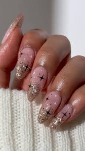 Christmas and New Year nail art 2025