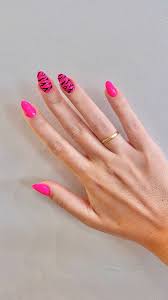 Unha Decorada Zebra