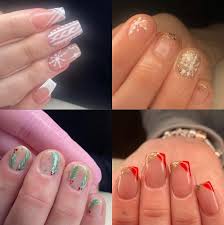Christmas nail art 2023