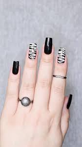 Unha Decorada Zebra