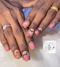 nail art with boyfriend