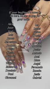 nail art with boyfriend