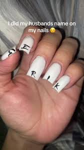 nail art with boyfriend