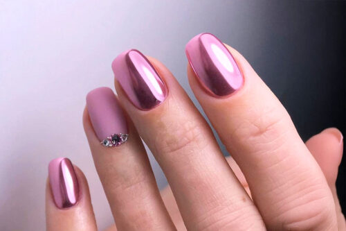 Types of Colored Nail Art