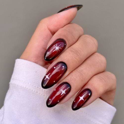 Christmas nail art 2023