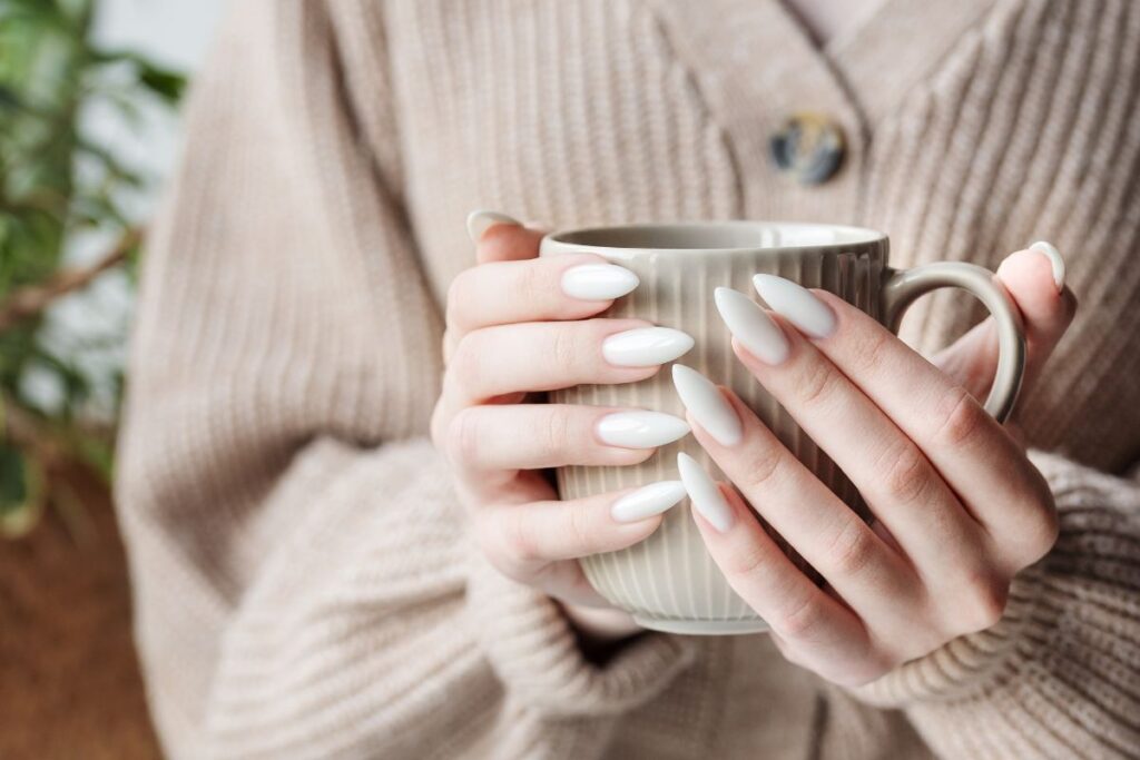 Unha Decorada Almond Unha Decorada Almond