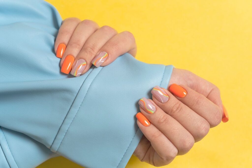 Unha Decorada Amendoada Unha Decorada Amendoada