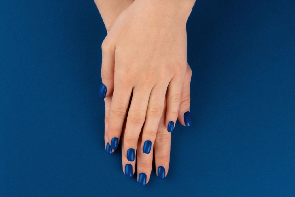 Unha Decorada Azul Unha Decorada Azul