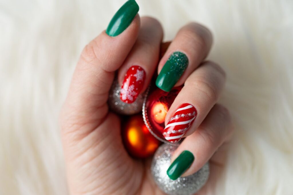 Unha Decorada Natal 2026: Inspire-se no Espírito Festivo! Unha Decorada Natal 2026