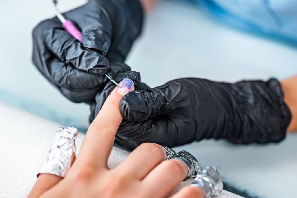 Unha Decorada Oncinha Azul: Sofisticação com Toque Animal Print! Unha Decorada Oncinha Azul