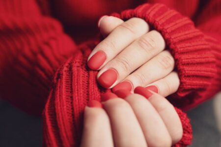 Foto de Unha Decorada Vermelha: Inspirações para Arrasar! Unha Decorada Vermelha