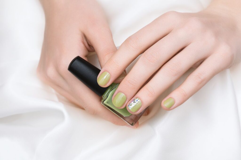 Unha Decorada com Verde: Refrescância e Modernidade! Unha Decorada com Verde