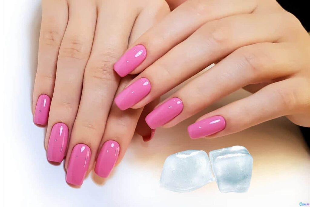 Unha descascando rápido? Veja como o gelo pode salvar seu esmalte