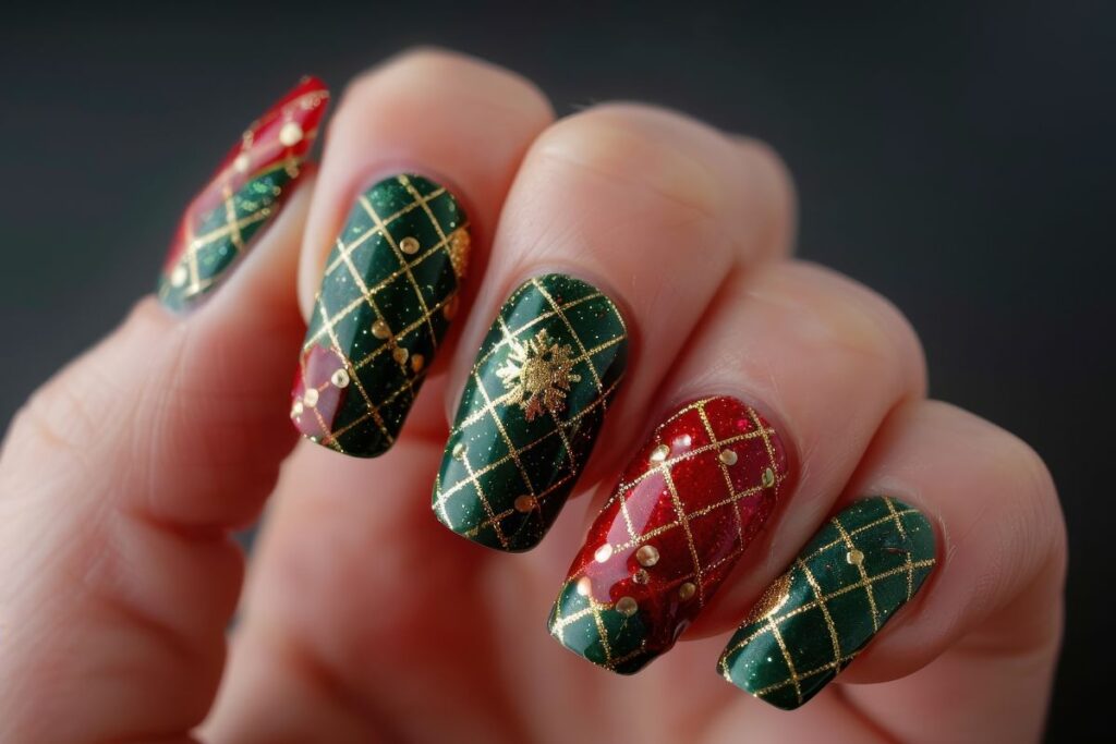 Unhas Decoradas para o Natal: Surpreenda com Estilos Encantadores! Unhas Decoradas para o Natal