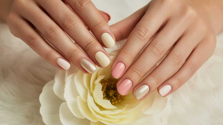 Unhas com cores que combinam com tudo e deixam o look elegante